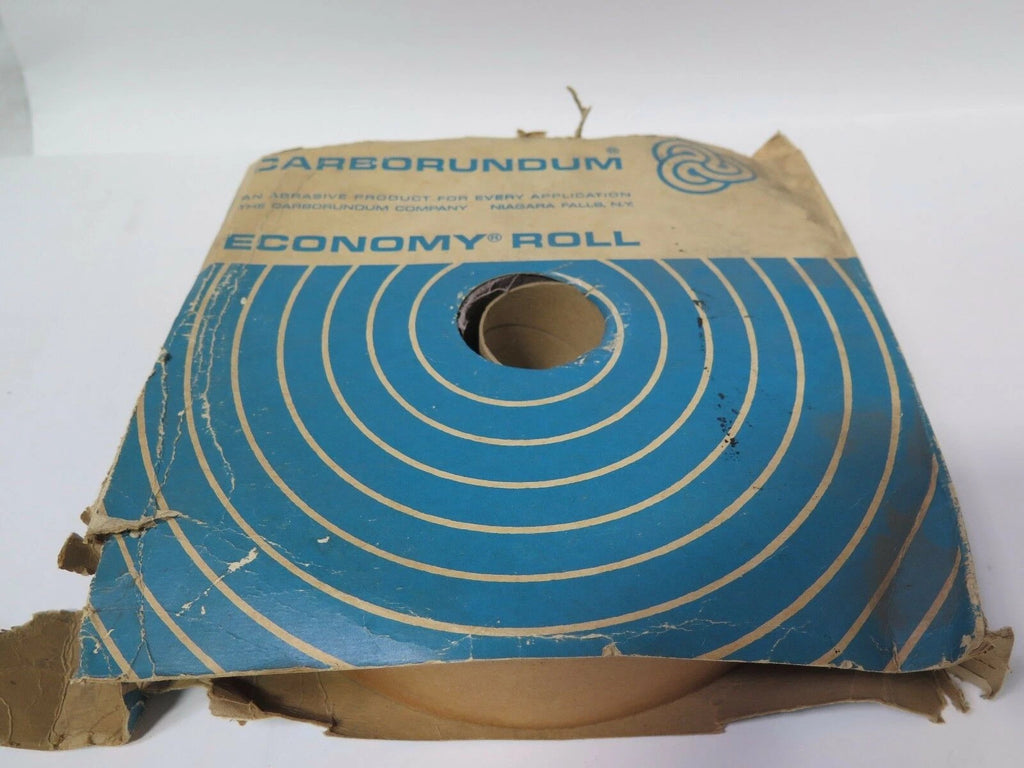 Carborundum Abrasives 1 Economy Cloth Roll 2" x 50 yds 50 Med Grit Brand New