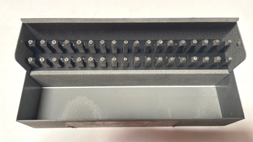 C.H. Hanson Company Combination Steel Letter & Number Stamps 3/32" 20623 081834