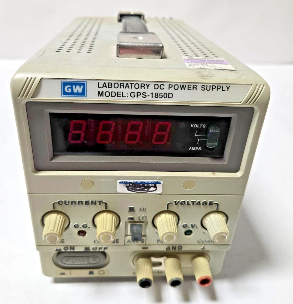 GW INSTEK GPS-1850D DC POWER SUPPLY