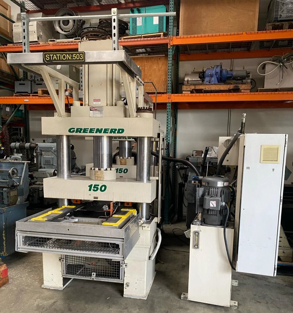 2011 Greenerd 150 Ton Hydraulic Press Heavy Duty 2D-150-30X18-12R8 Table 30 x 18