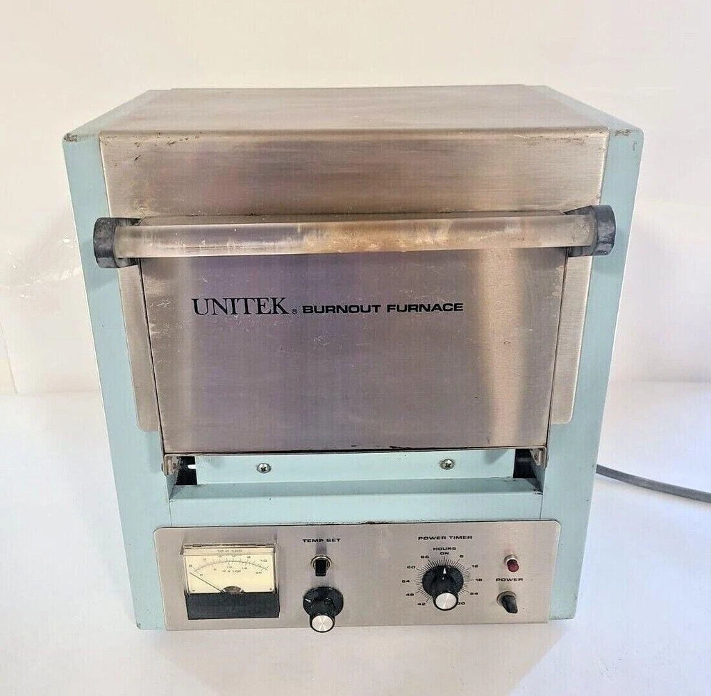 UNITEK Electric Kiln Furnace Burnout Oven 25-010-02 Heat Treat High Temp 738-030