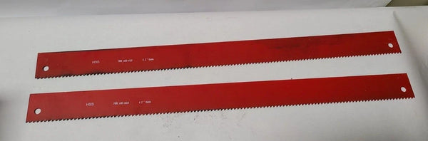 Lot of 2 Machine saw blade K HSS 700x55x2.5 4Z Precision Kasto HSS Knife