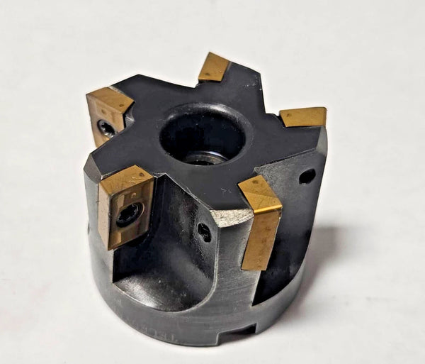 Teledyne Face Mill FSM-2PN-0 Tool Holder 2" Indexable Milling Cutter Carbide