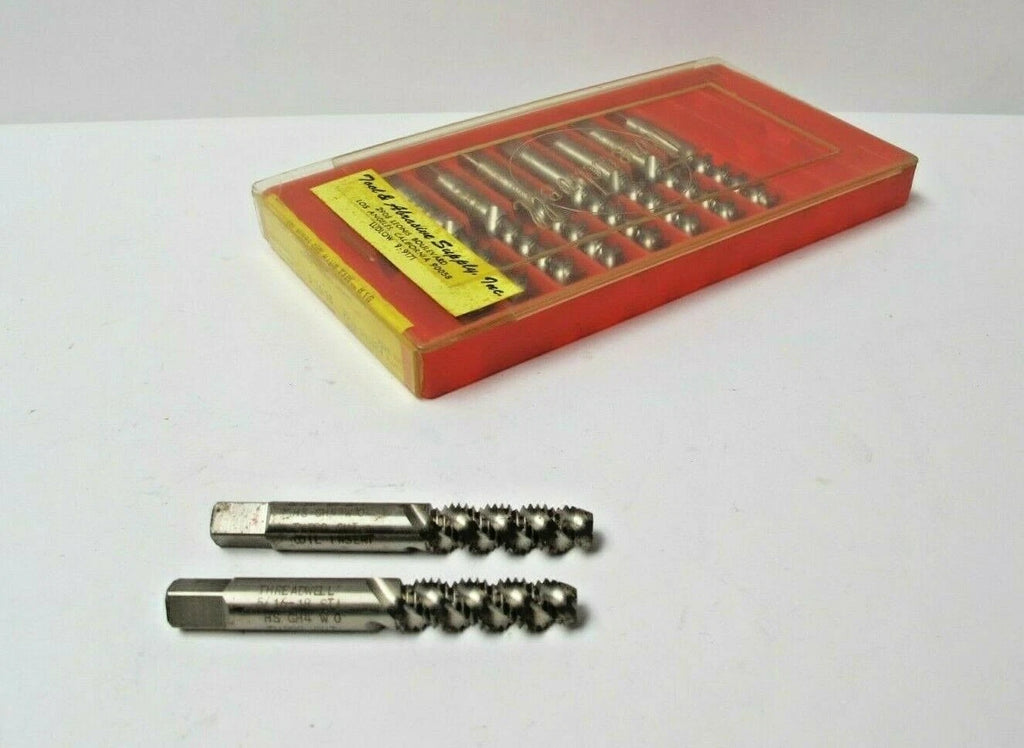 Lot of 2 Threadwell Turbo Cut Hand Taps 5/16-18 PLUG H4 3 Flutes Brand New
