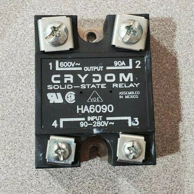 CRYDOM SOLID STATE RELAY HA6090 AC Input Panel Mount 90 Amp 600 V