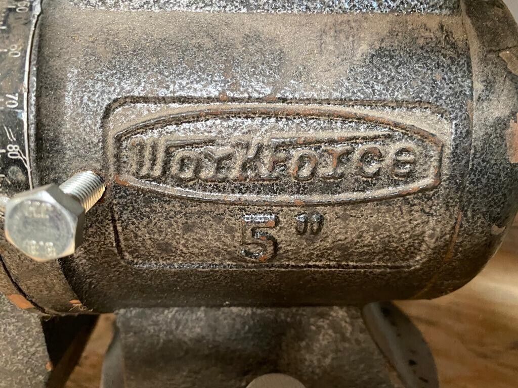 5” Workforce Bench Machine Vise