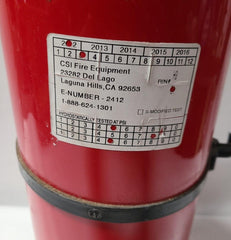 15.5 LB. Halotron Fire Extinguisher Amerex Model 388 Made in USA
