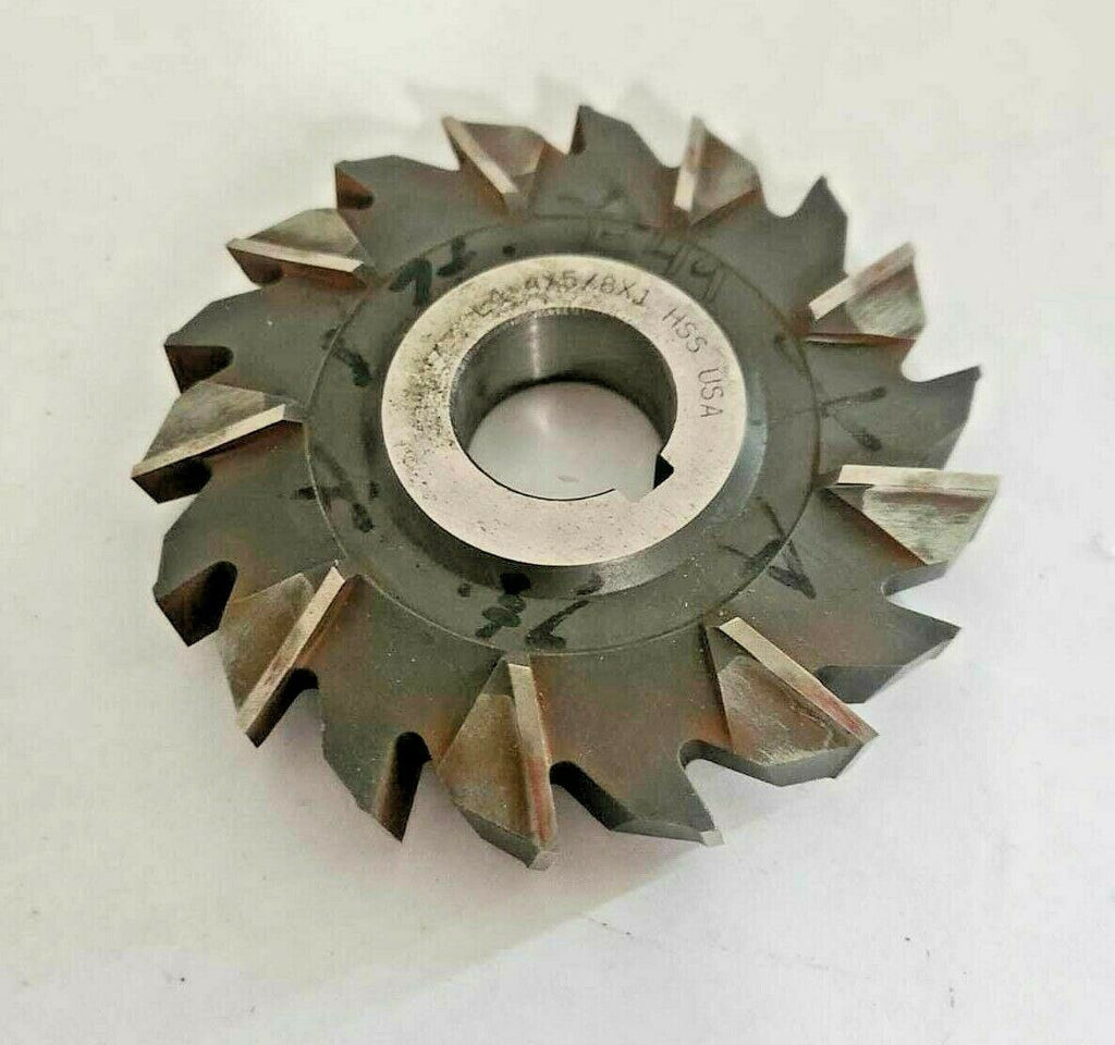 HSS Staggered Tooth Side Mill Milling Cutter NIAGARA 4 x 5/8 x 1 S-4101
