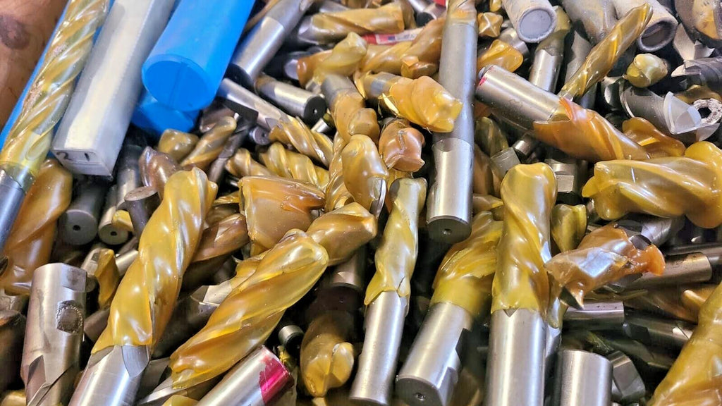 1,000 LBS Large Lot of HSS New Re Sharpen End Mill Bridgeport Hanita OSG Cobalt