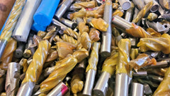 1,000 LBS Large Lot of HSS New Re Sharpen End Mill Bridgeport Hanita OSG Cobalt