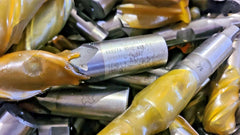 1,000 LBS Large Lot of HSS New Re Sharpen End Mill Bridgeport Hanita OSG Cobalt