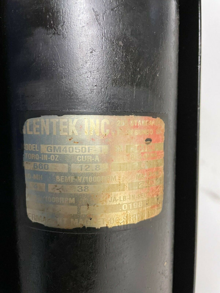 GLENTEK DC SERVO MOTOR GM4050F-1 GM4050F1 AC Servo Drive Motor