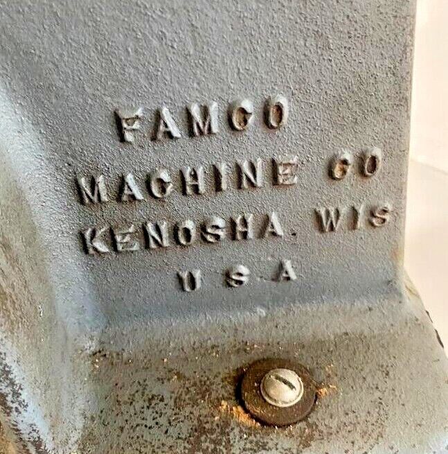 FAMCO USA # No. 1 Bench Arbor Press 1 Ton Machinist Tool