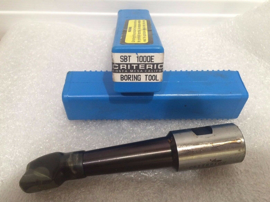 CRITERION SBT 1000E Groove Tool Square Shank Boring Bar Carbide Tip USA RND-SH