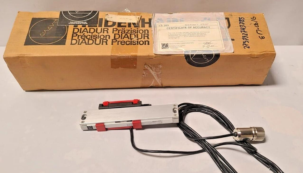 New HEIDENHAIN LS 303 Glass Linear 6" Scale