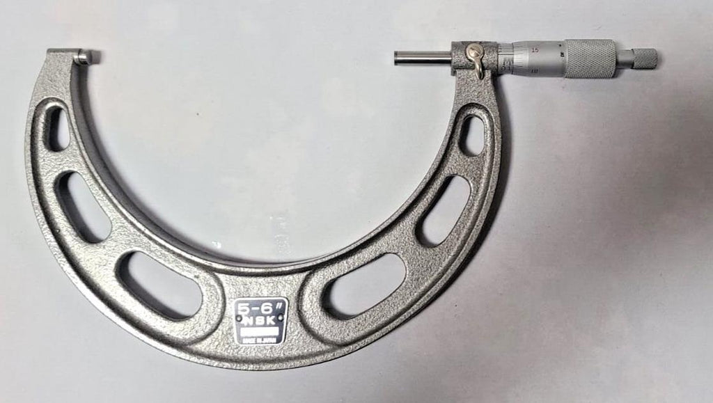 NSK 5-6" Outside Micrometer Made in Japan