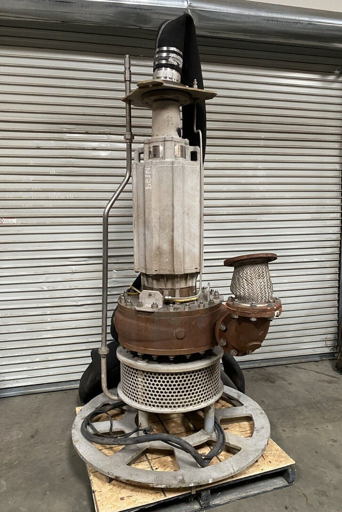 LAWRENCE Vertical Cantilever Submersible Slurry Pump 60HP 1400 GPM 8 x 6 x 22 Local Pickup