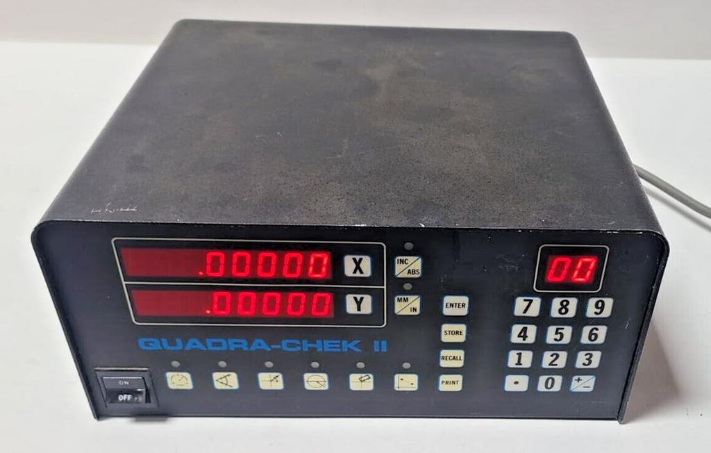 Quadra Chek Check II XY Digital Readout DRO Model Q2-HH-90-RM