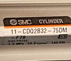 SMC Compact Cylinder 11 CDQ2B32-75DM