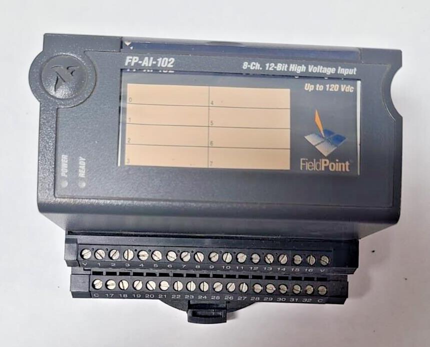 FP-AI-102 NATIONAL INSTRUMENTS 8-CHANNEL 12-BIT ANALOG INPUT MODULE FP-TB-1