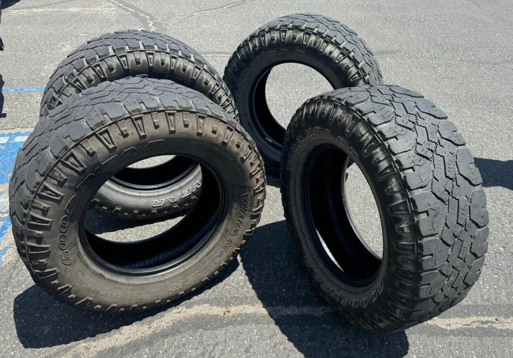 Lot of 4 Goodyear Tire 275/70 R18 for RAM 1500 Rebel Pickup Truck Off Road 4×4