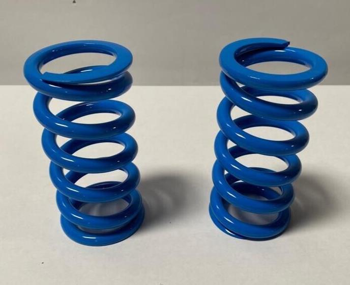 Lot of 2 Works Performance Shock Compression Springs 5.0" Long 610Lbs .375 Wire