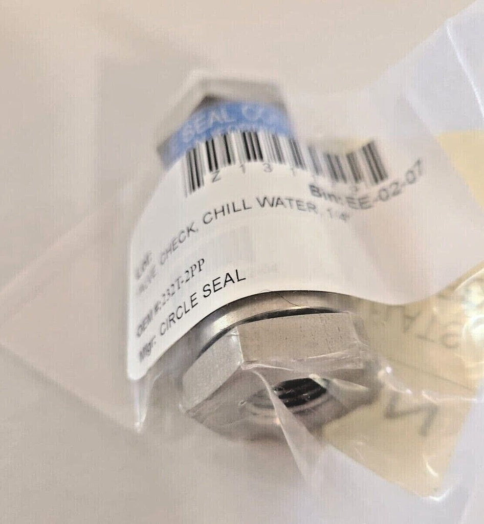 CIRCLE SEAL CHECK VALVE 1/4" 232T-3PP 3000 PSI