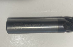 Lot of 5 SANDVIK Solid Carbide 3/8 End Mill 5 Flutes 9.52 mm Used Free Shipping