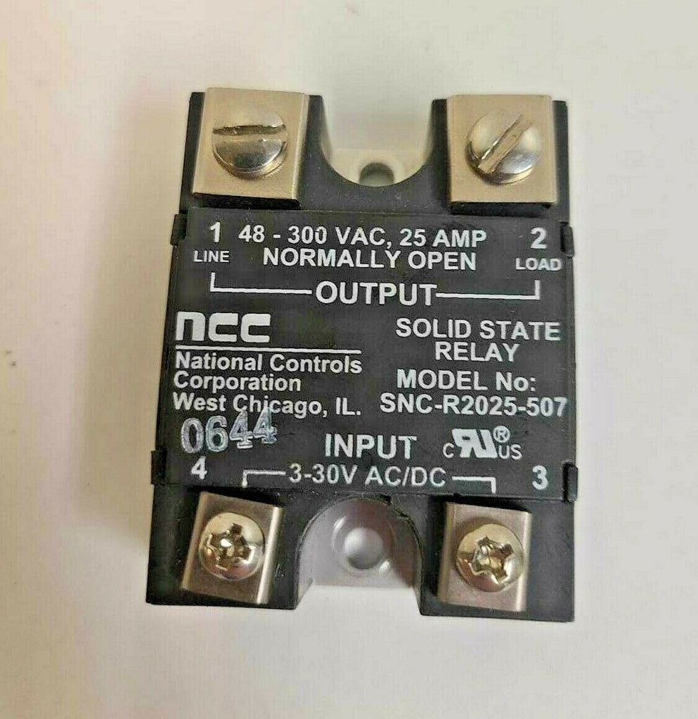 Solid State Relay NCC National Controls SNC-R2025-507