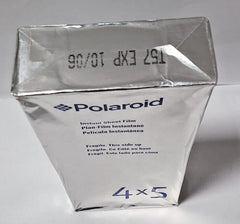 Polaroid 4x5 Instant Sheet Film Expired 10/06