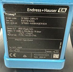 Endress+Hauser Promag P Electromagnetic Flowmeter Flow Measuring System