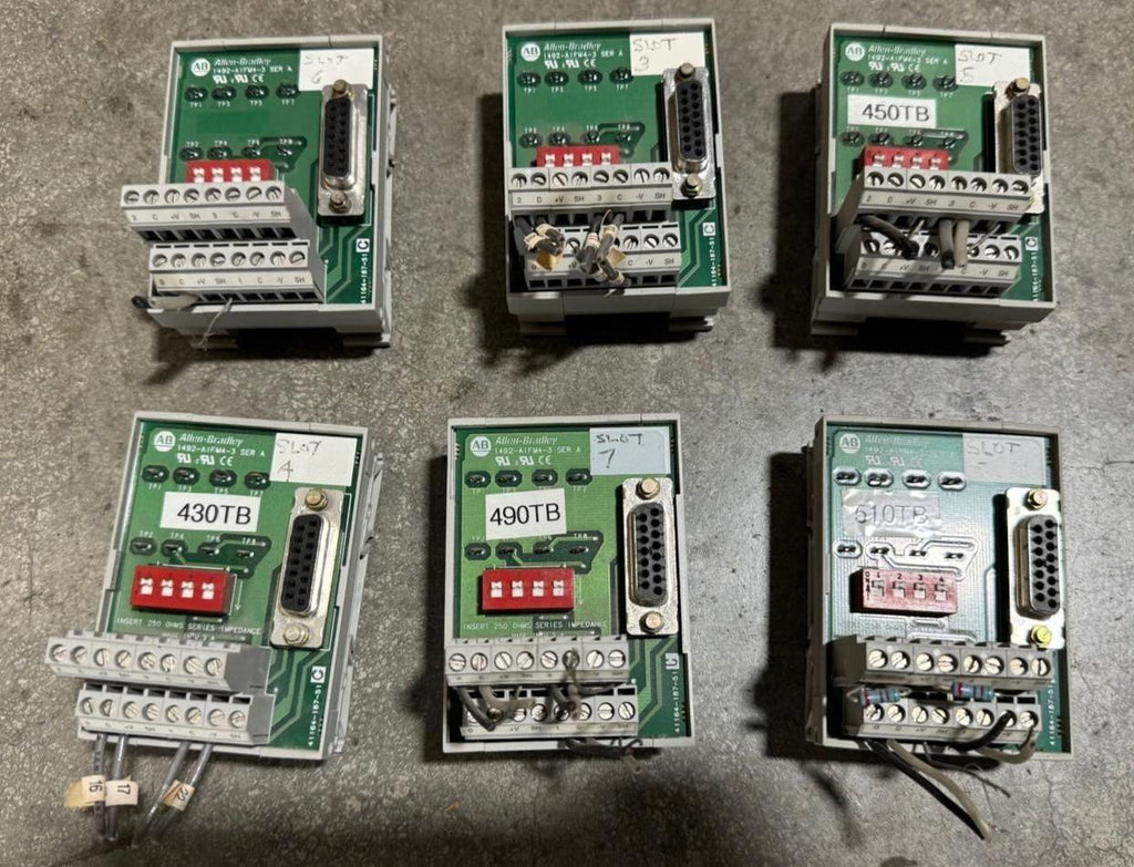 1492-AIFM4-3 ALLEN BRADLEY 1492AIFM43 WIRING MODULE 4 CHANNEL INPUT/OUTPUT