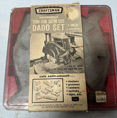 Sears Craftsman Stack Dado Blade Set 7
