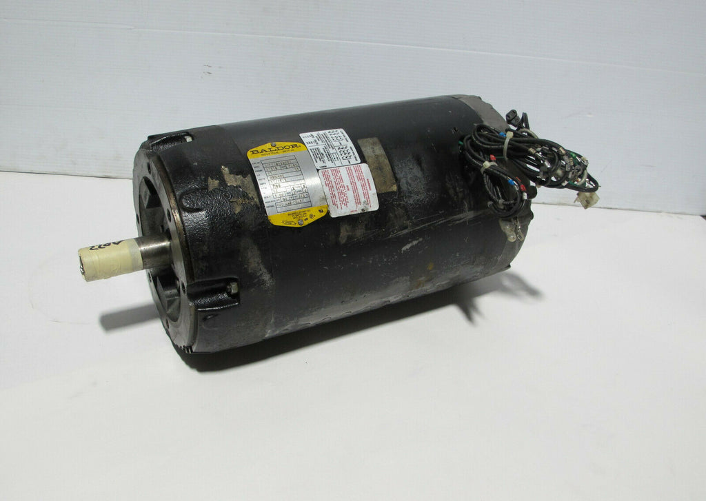 CNC MILL BALDOR Spindle Motor 37F716Y202G1 Frame 215TC 15HP 1760 RPM 230/460 V