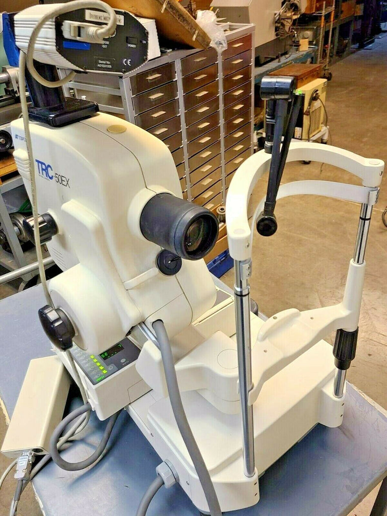 Retinal Camera Topcon TRC 50EX Digital imaging software power Japan Fu