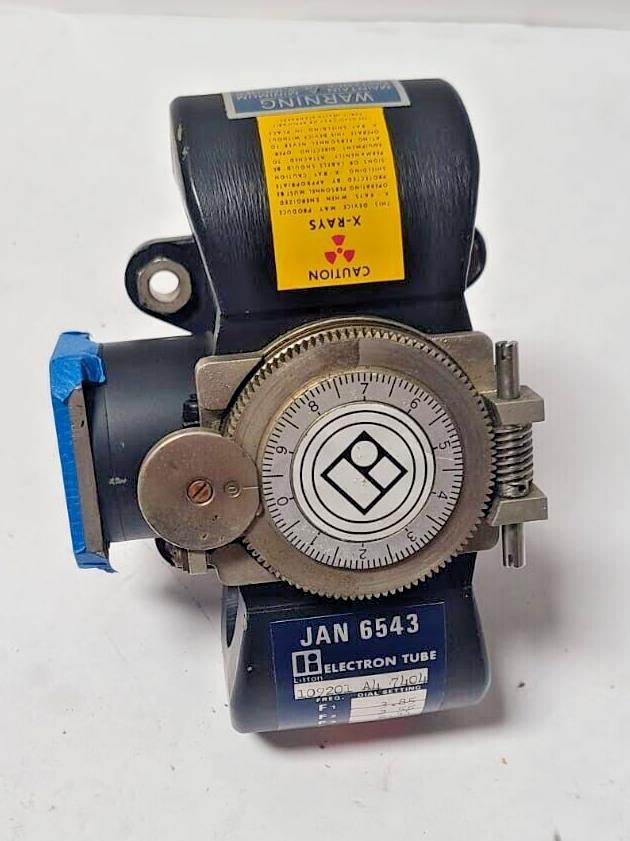PULSE MAGNETRON ELECTRON TUBE JAN-6543 TYPE 6543 MFG LITTON