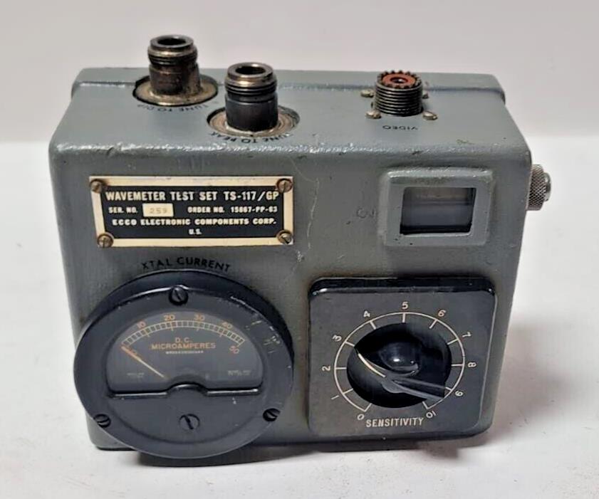 American Encaustic Tiling Co TS-117/GP Wavemeter Test Set Signal Corps US Army