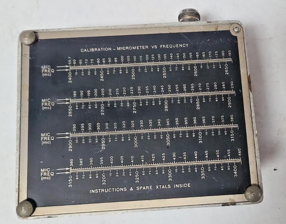 American Encaustic Tiling Co TS-117/GP Wavemeter Test Set Signal Corps