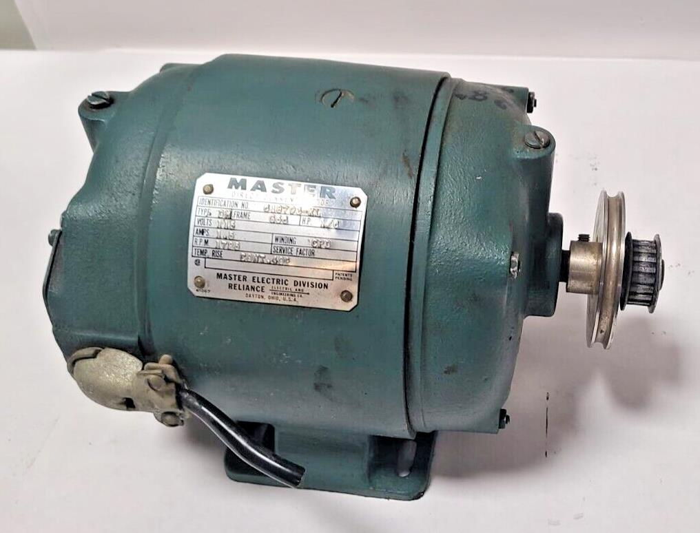 Reliance Electric Duty Master DC Motor 1/6 HP 1725 RPM 115V 618792-KL