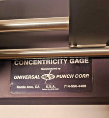UNIVERSAL Punch CONCENTRICITY GAGE USA