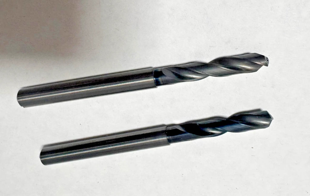 1/4" Solid Carbide Drill Bit Coolant Thru Used Made in USA