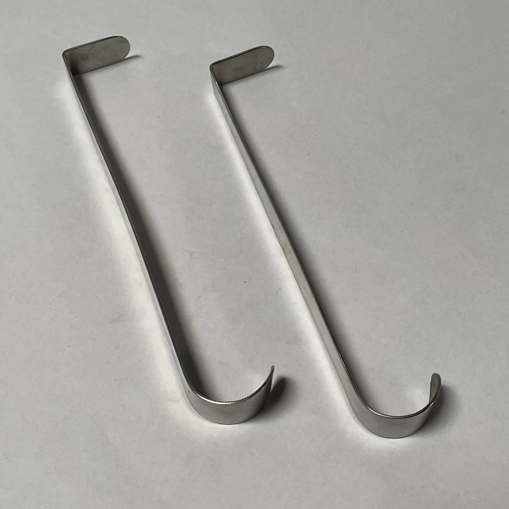 Lot of 2 Hibbs Retractor Stainless Germany 10-1/2", Blade 1-1/2" x 1" Tool