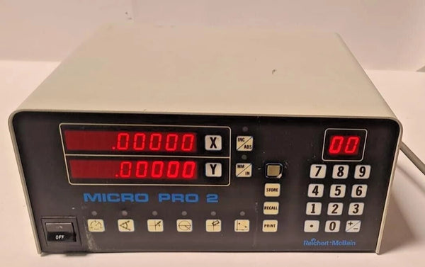 Reichert Mcbain Micro Pro 2 Digital Readout DRO Model Q2-HH-90-RM