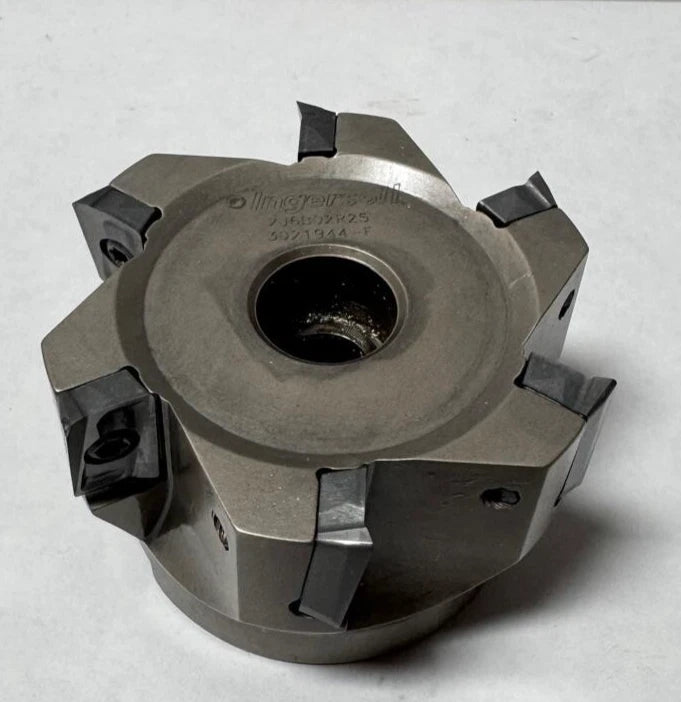 Ingersoll 2J6B02R25 Face Mill Tool Holder 2-1/2 Indexable Milling Cutter Carbide