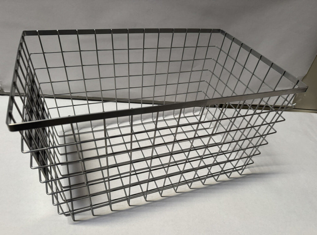 Pack 9 Wire Mesh Metal Bicycle Storage Baskets Bike Bin 20x13x11 Rear Cargo Rack