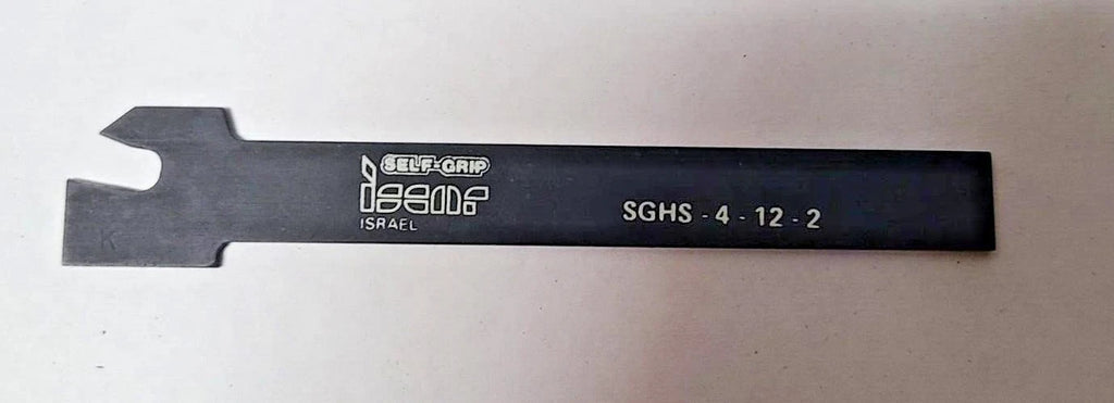 Iscar SGHS 4-12-2 Self Grip Parting Grooving Tool Holder Part Off Blade