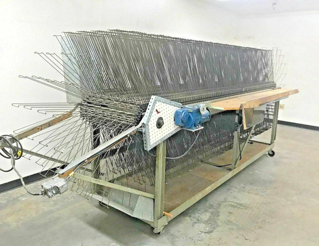 M&M Research Engineering Screen Printing Motorized Drying Racks Trays Shelves