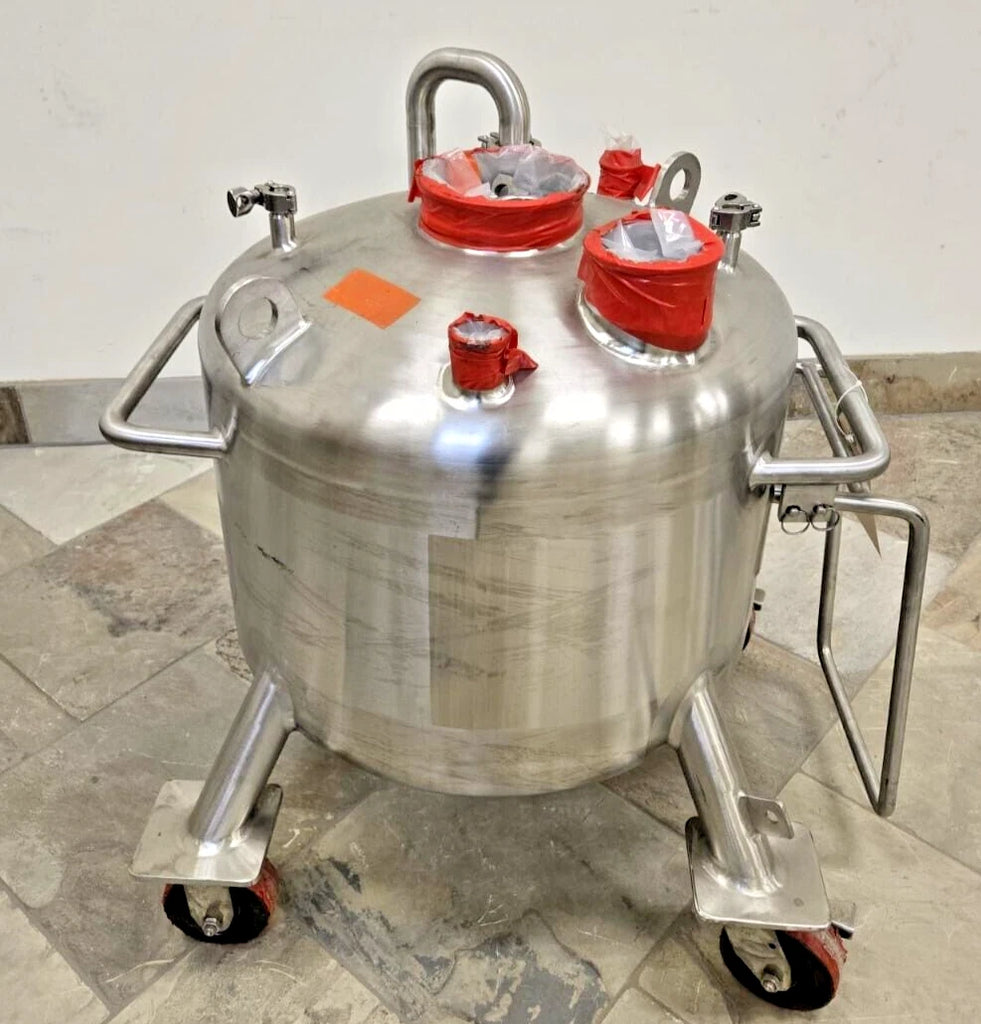 2013 DCI 34.3 Gallon Stainless Steel Portable Jacketed Vessel Tank Fermentation