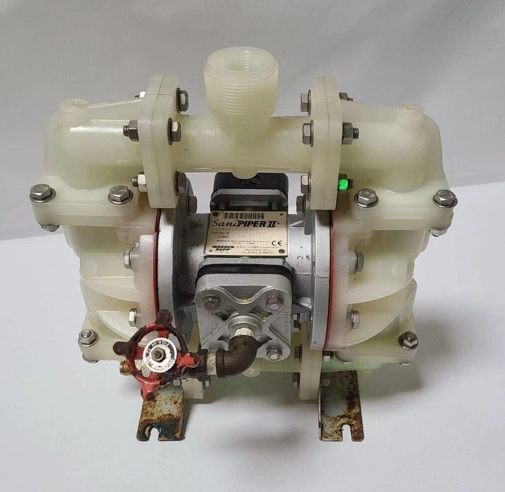 Warren Rupp SANDPIPER II S07B1P1PANS000 Double Diaphragm Pump Air Operated