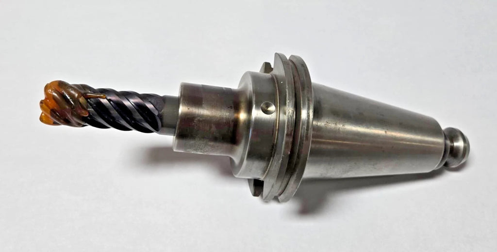 Solid Carbide End Mill 1" Shank CAT50 CNC Tool Holder Shrink Fit